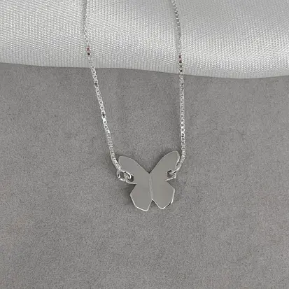 CHOKER BORBOLETA ORIGAMI